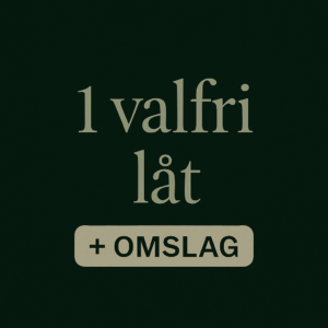 1 Valfri låt + omslag